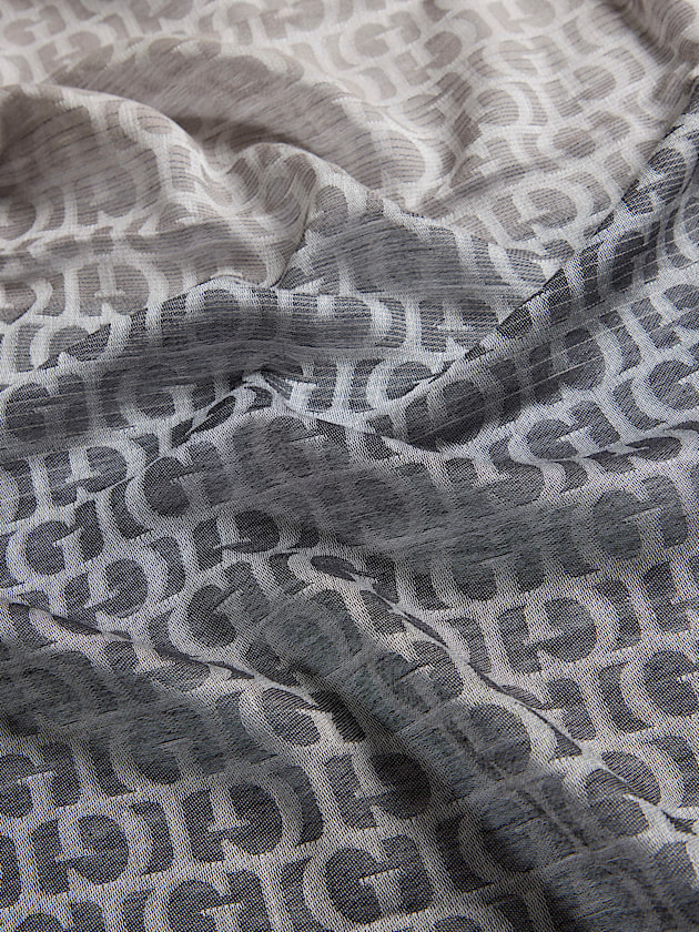 Circe logo-script detail scarf - GUESS