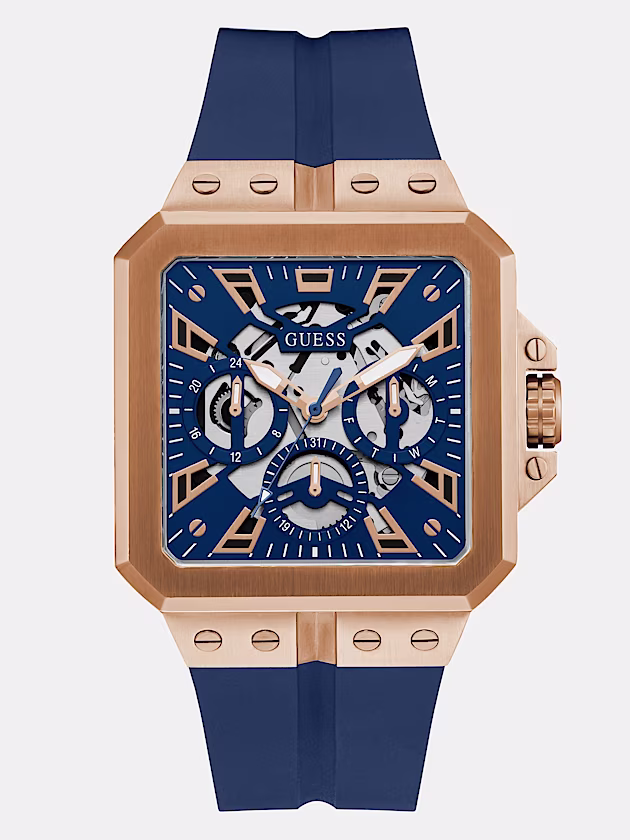 Silicone multi-function watch - GUESS