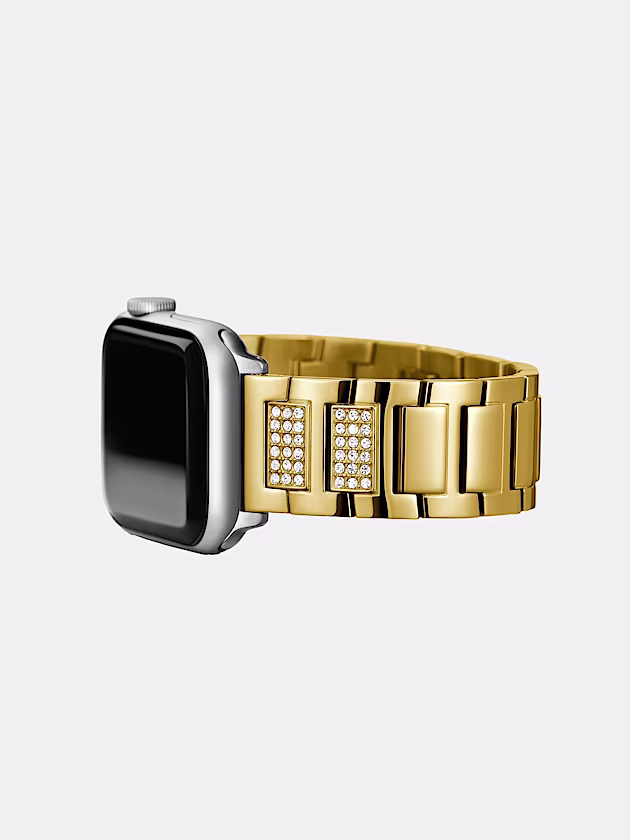 Apple Watch strap with crystal appliqué detailing - GUESS