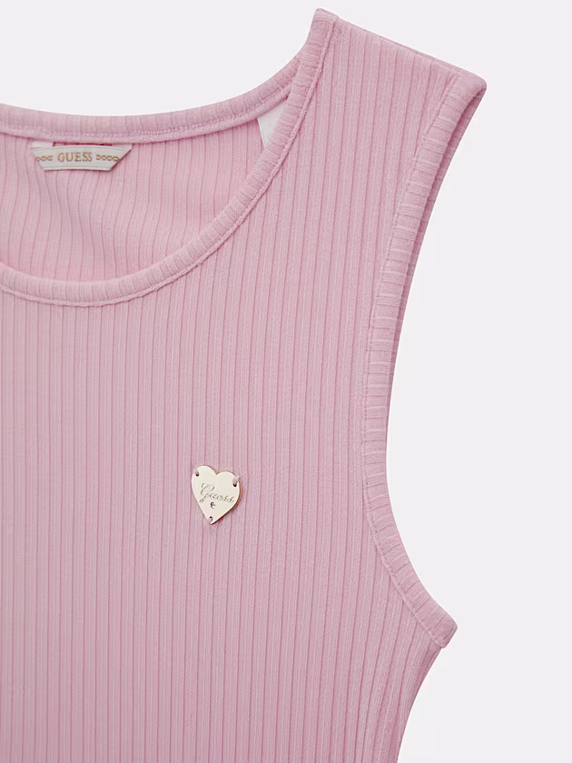 Pleated midi dress - GUESS