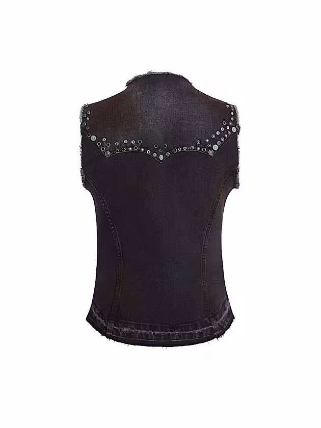 Studs denim vest - GUESS