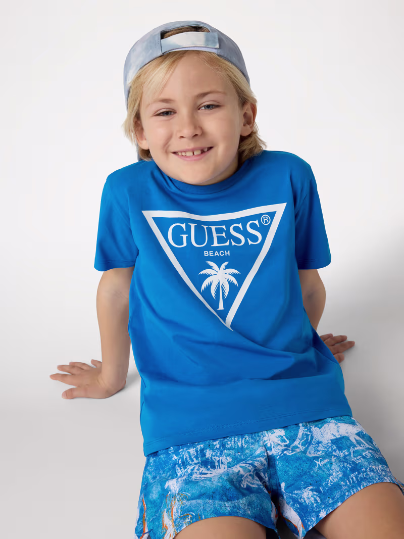 Triangle logo t-shirt - GUESS