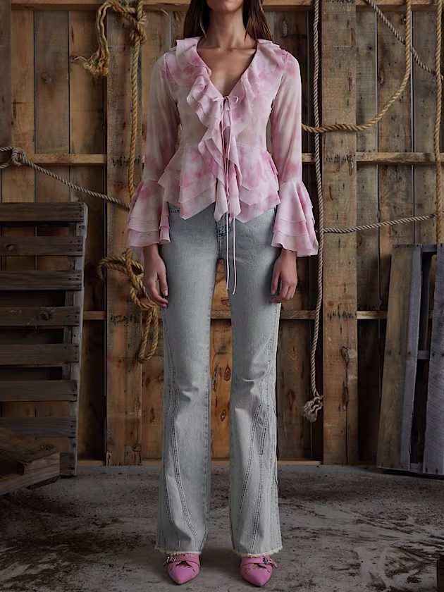 Tie-dye blouse - GUESS