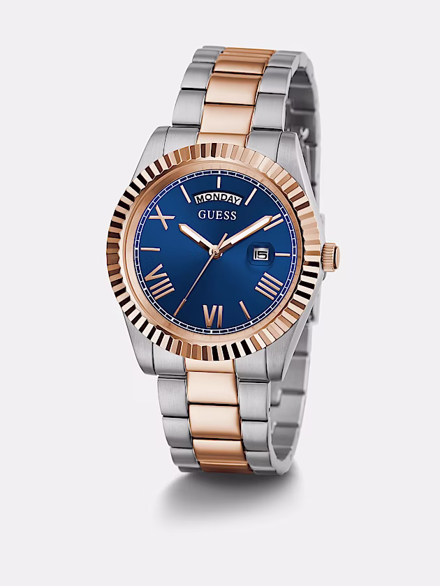 Watch in recycled steel 42 mm - GUESS