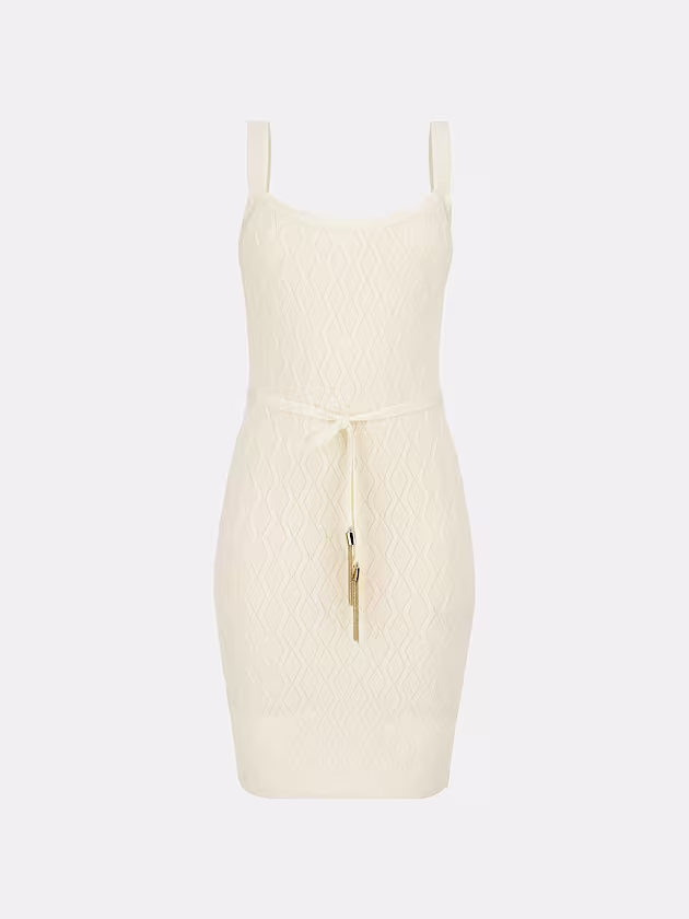 Bodycon midi sweater dress - GUESS