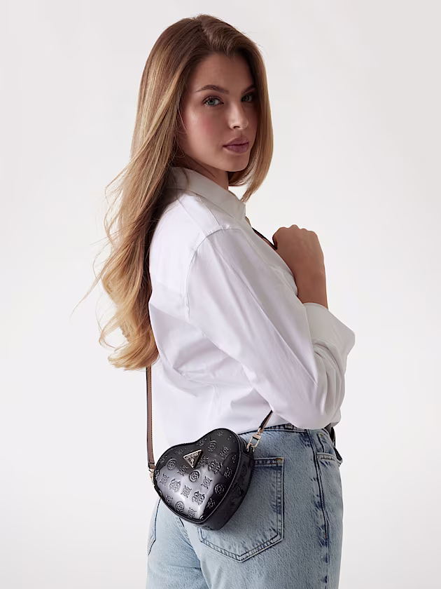 Arnela 4G Peony Logo Mini Crossbody - GUESS