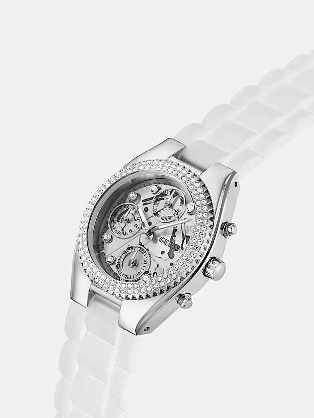 Multi-function silicone watch - GUESS