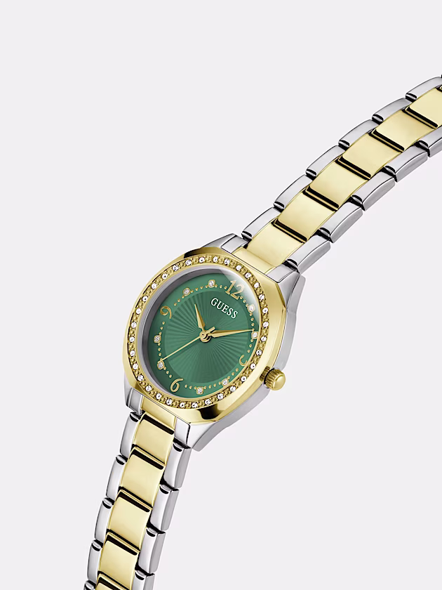 Crystal analogue watch - GUESS