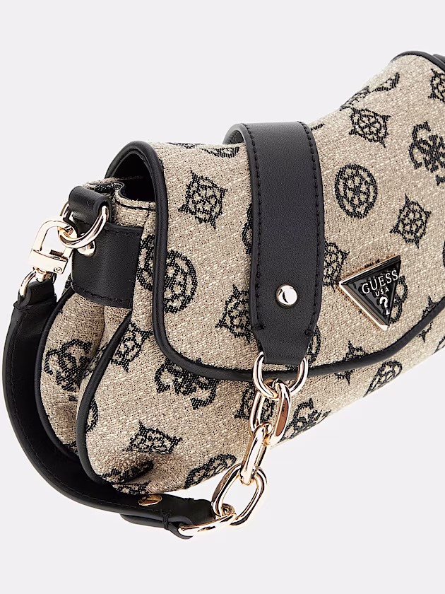 Beyza 4G peony logo crossbody - GUESS