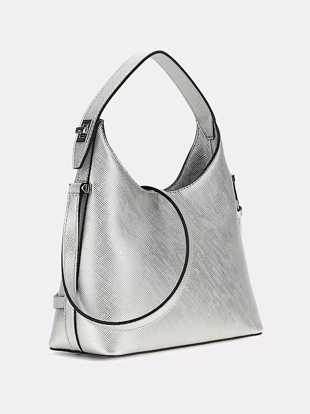 Rosalba Saffiano Mini Hobo - GUESS