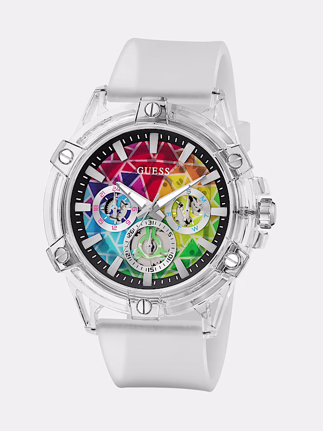 Silicone multi-function watch 48mm - GUESS