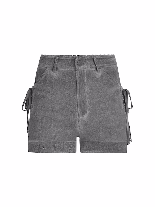 Side lace-up shorts - GUESS