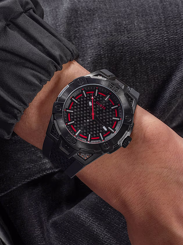 Silicone analogue watch - GUESS