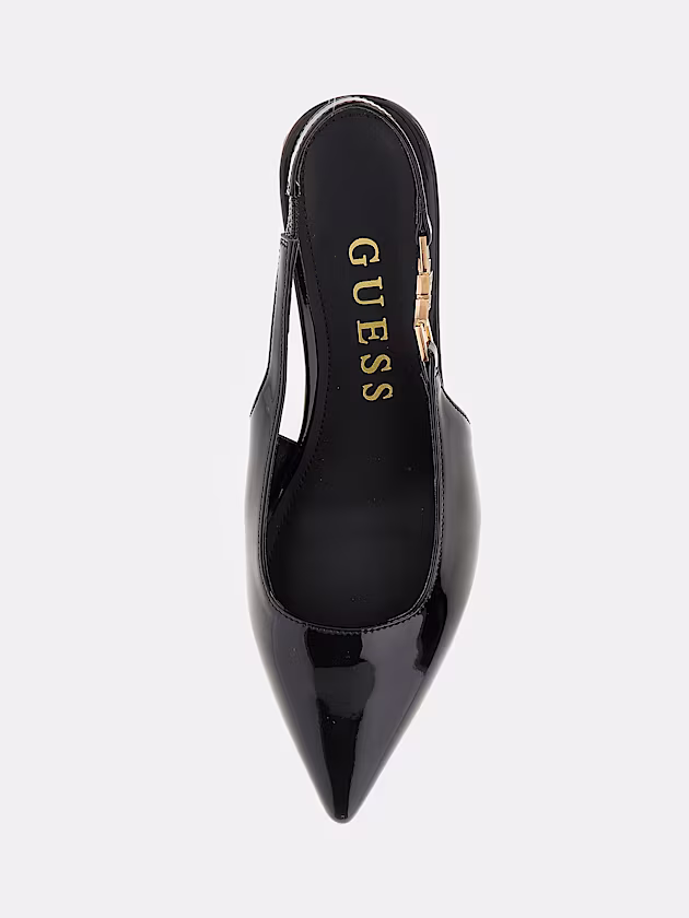 Zabela Patent Slingback - GUESS