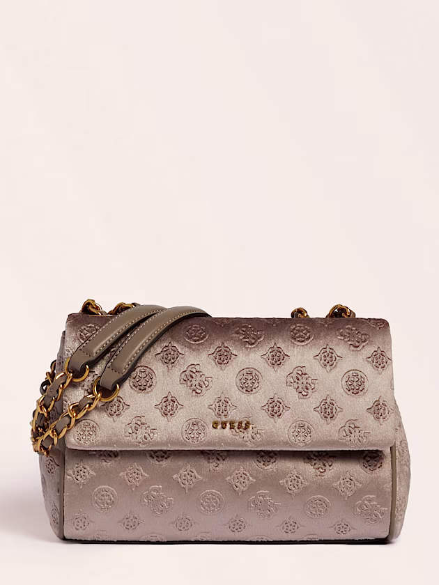 Kimi velvet crossbody bag - GUESS