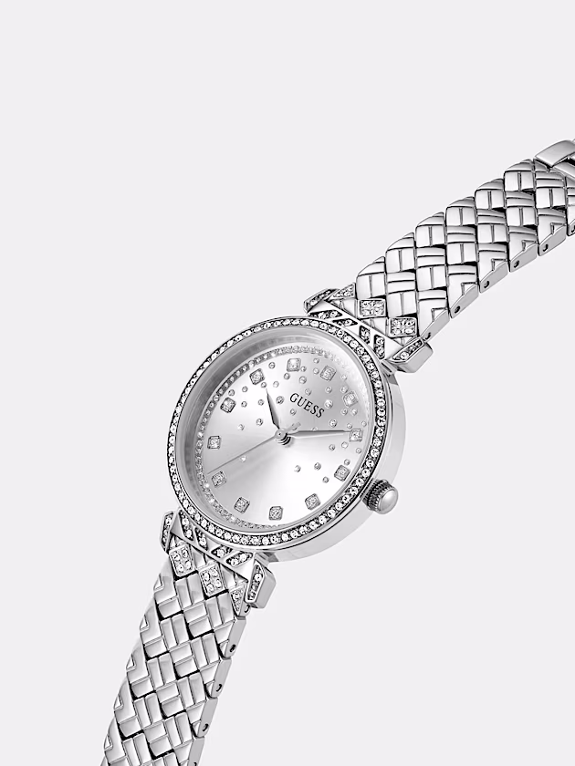 Crystal analogue watch - GUESS