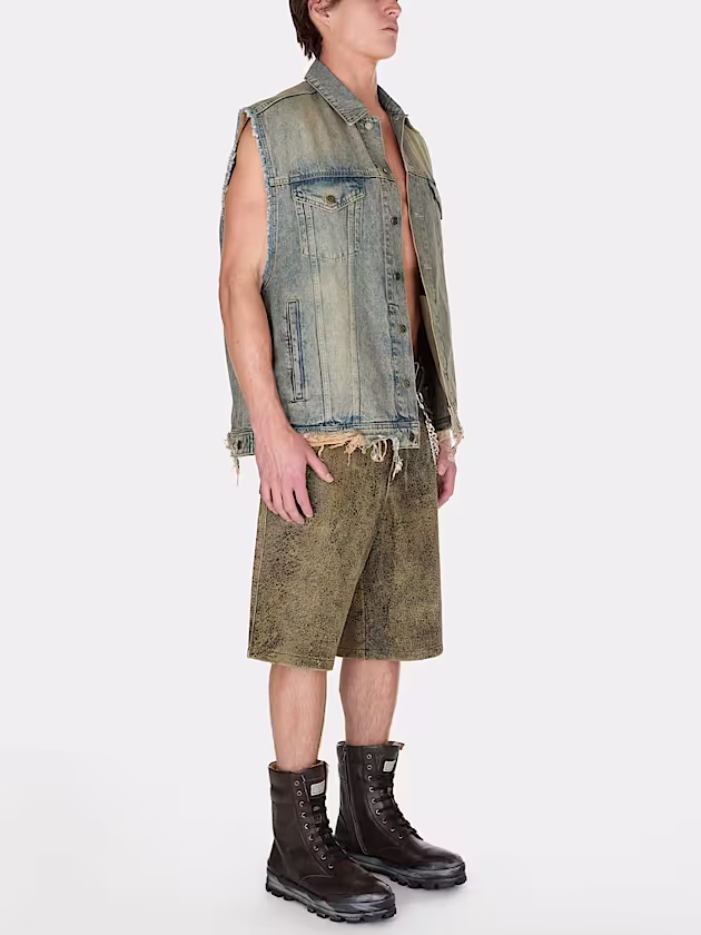 Denim trucker vest - GUESS