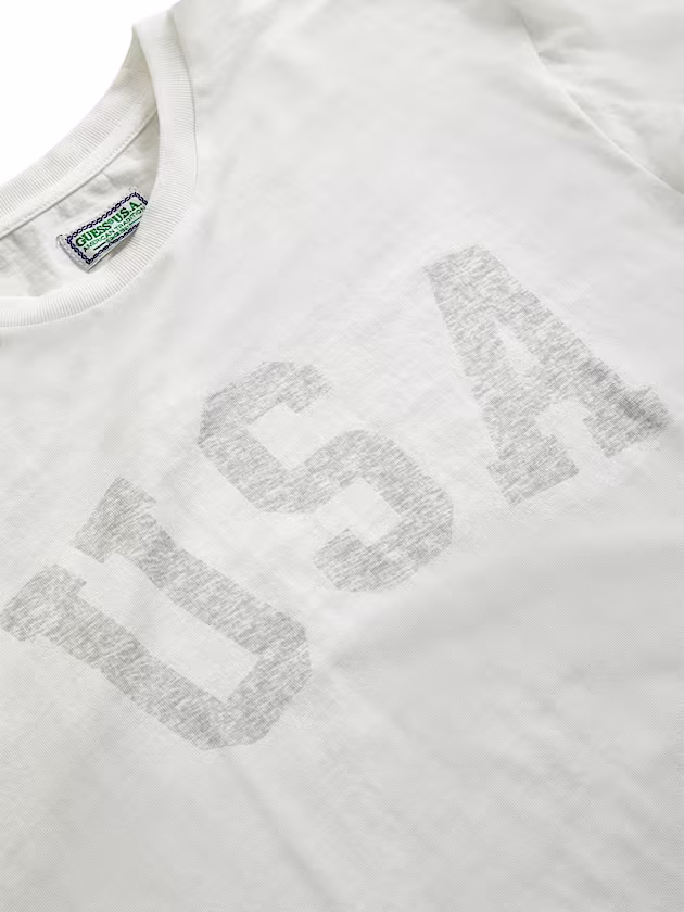 Burnout print t-shirt - GUESS