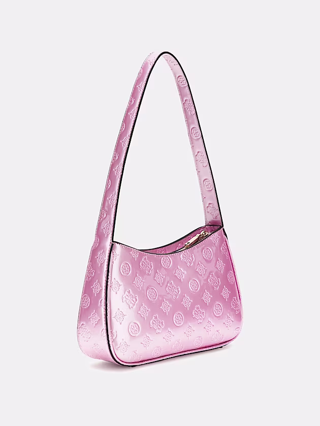 Arnela 4G Peony Logo Shoulder Bag - GUESS