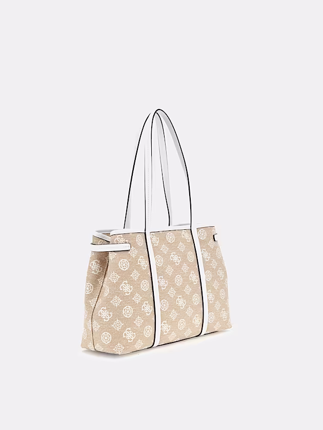 Beyza 4G peony logo shopper - GUESS