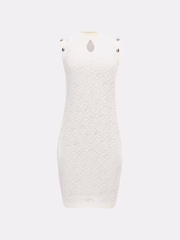 All over logo mini sweater dress - GUESS