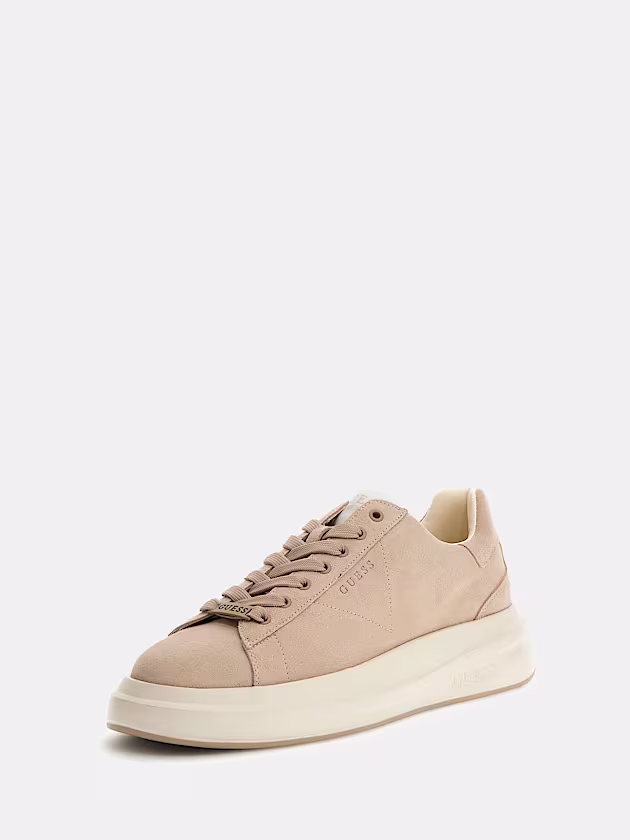 Elba Genuine Leather Sneaker - GUESS