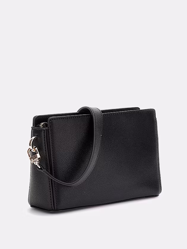 Nastra stitch-detail mini crossbody - GUESS