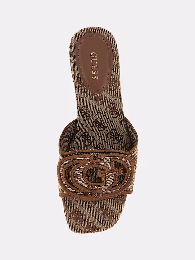 Gals 4G logo sandal - GUESS
