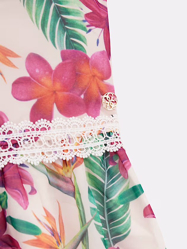 Chiffon midi dress - GUESS