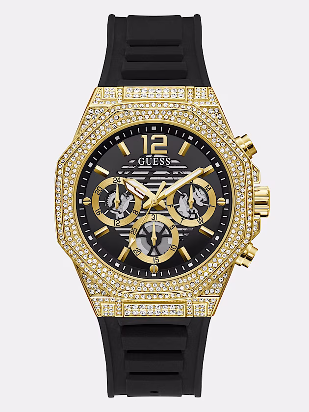 Multi-function silicone watch - GUESS