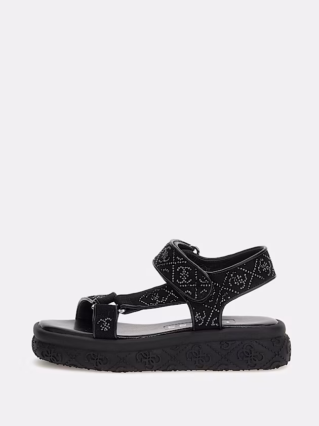 Lode 4G logo sandal - GUESS