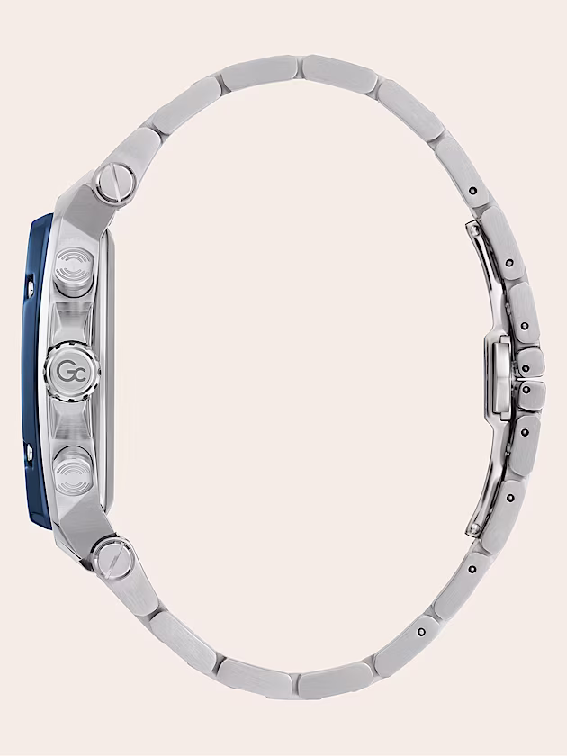 Gc steel chronograph watch - GUESS