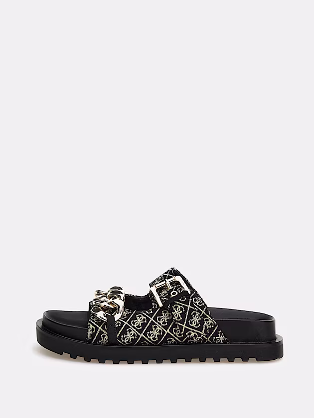 Fatema 4G logo slipper - GUESS