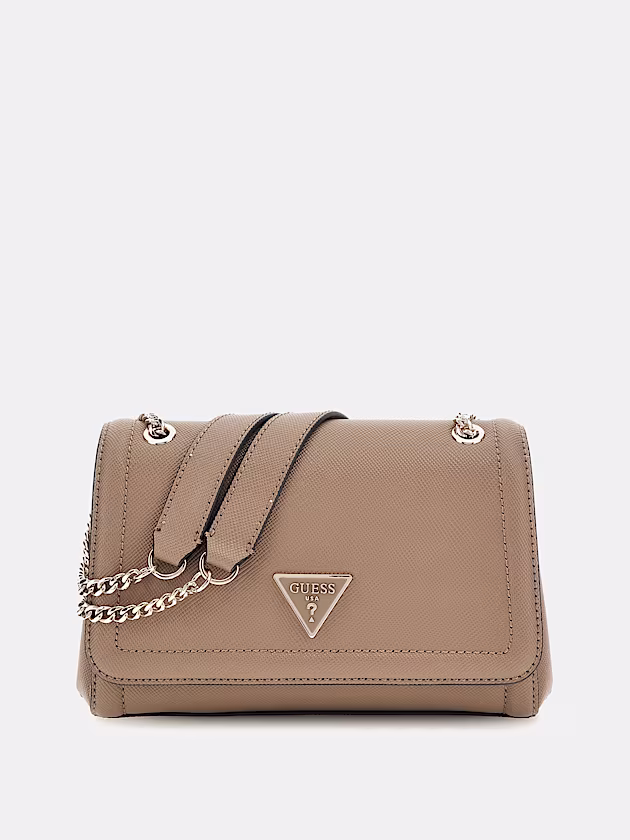 Noelle Saffiano Mini Crossbody Bag - GUESS