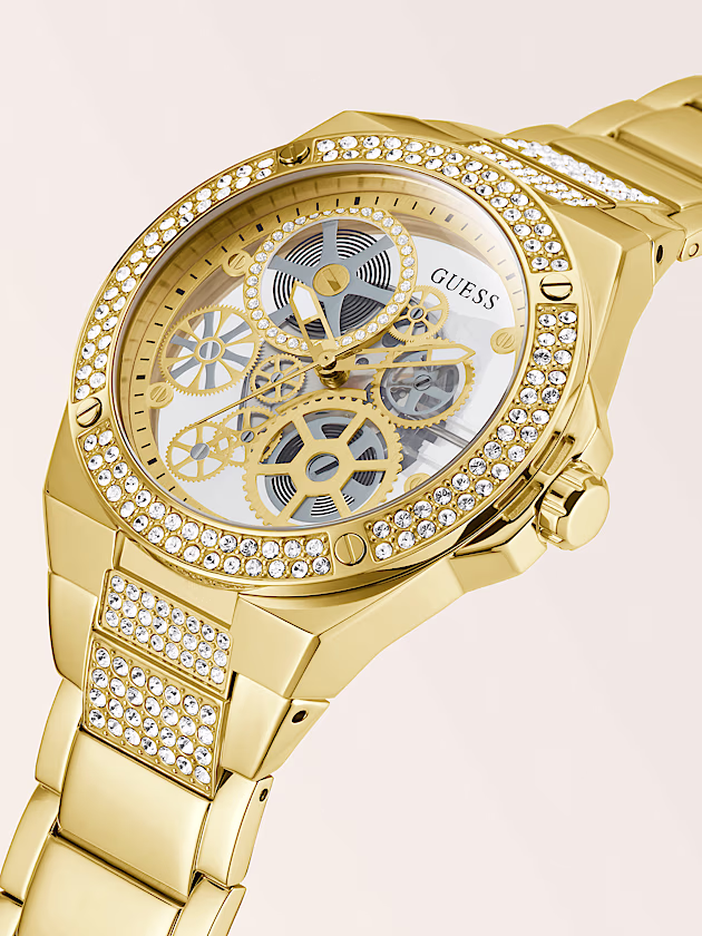 Crystal analogue watch - GUESS