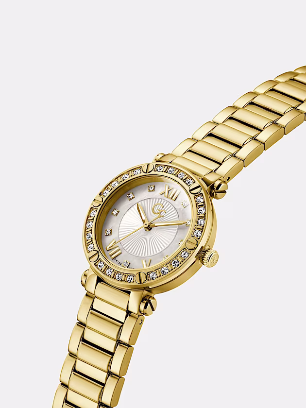 GC analogue quartz watch in stainless steel - GUESS