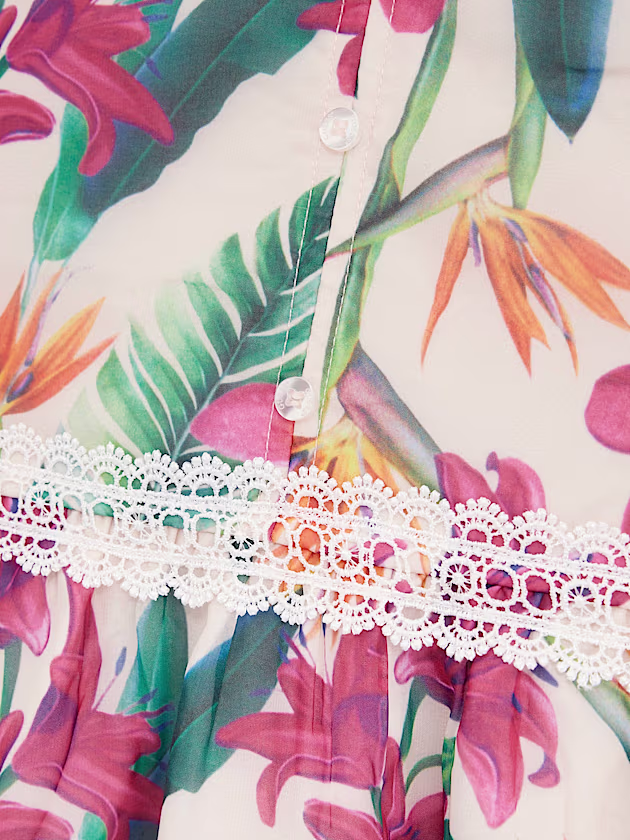 Chiffon midi dress - GUESS