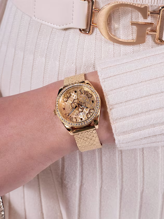 Crystal analogue watch - GUESS
