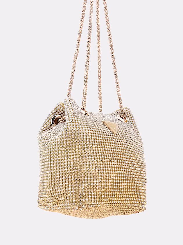 Zalina Rhinestone Mini Handbag - GUESS