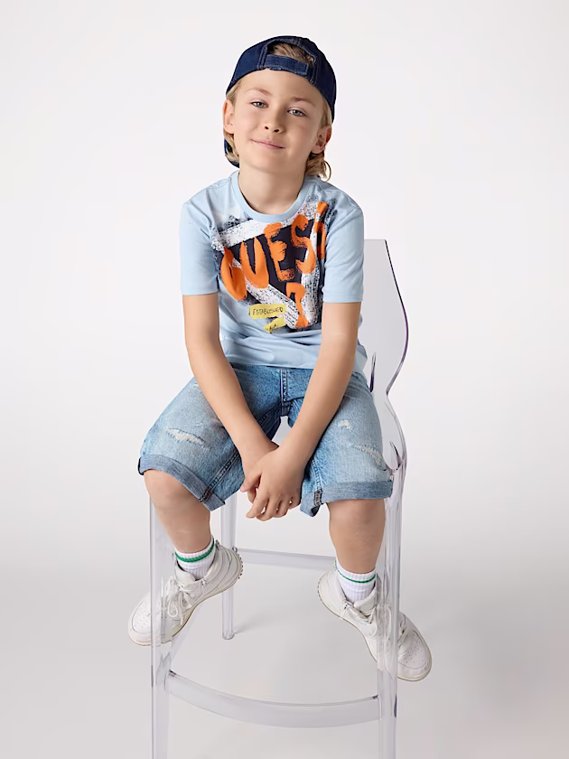 Logo print t-shirt - GUESS