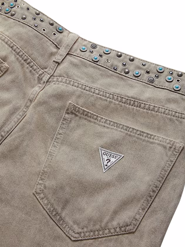 Mid rise flare denim pant - GUESS