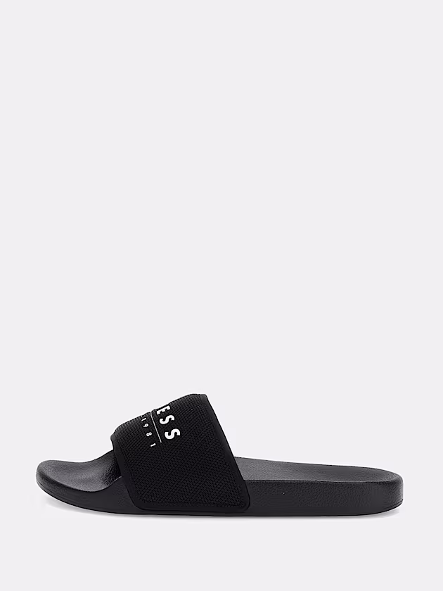 Tokyom logo-script sandal - GUESS