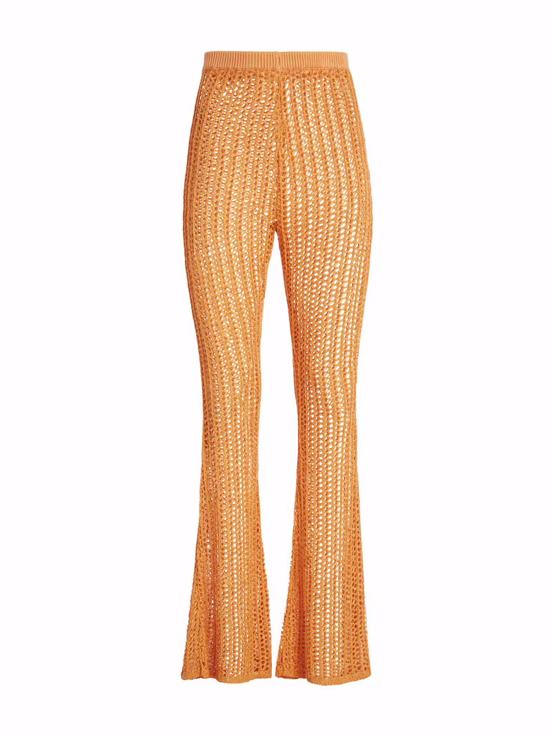 Open knit flare pant - GUESS
