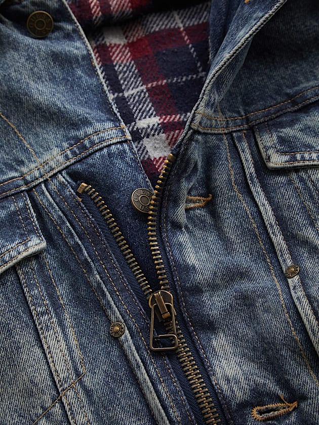 Regular fit denim jacket - GUESS