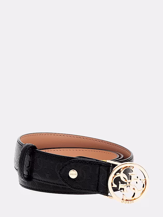 Betula Patent 4G Logo Belt - GUESS