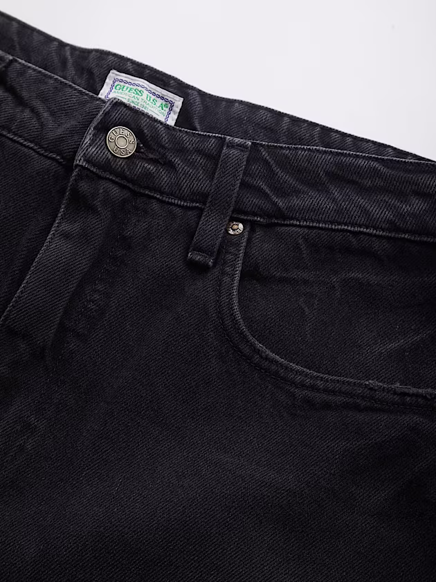 Mid rise denim shorts - GUESS