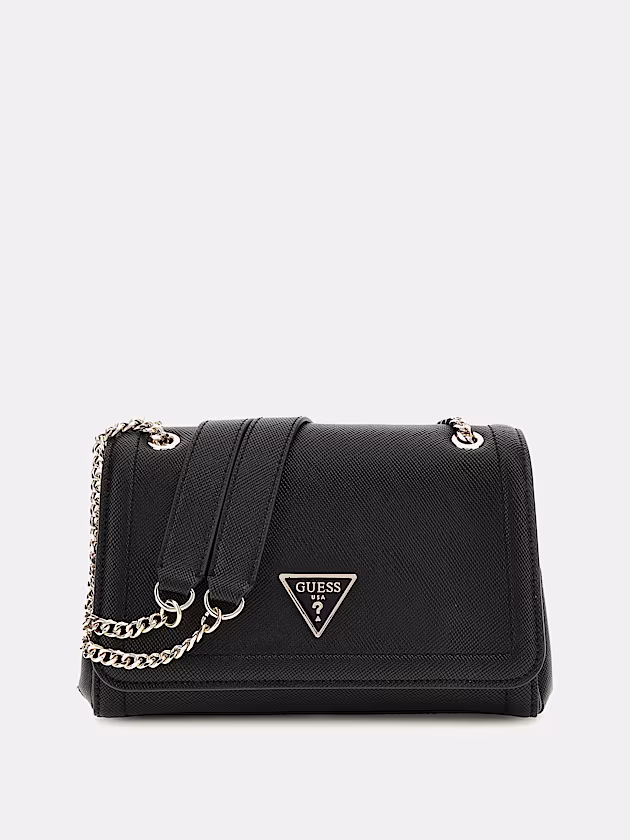 Noelle Saffiano Mini Crossbody Bag - GUESS