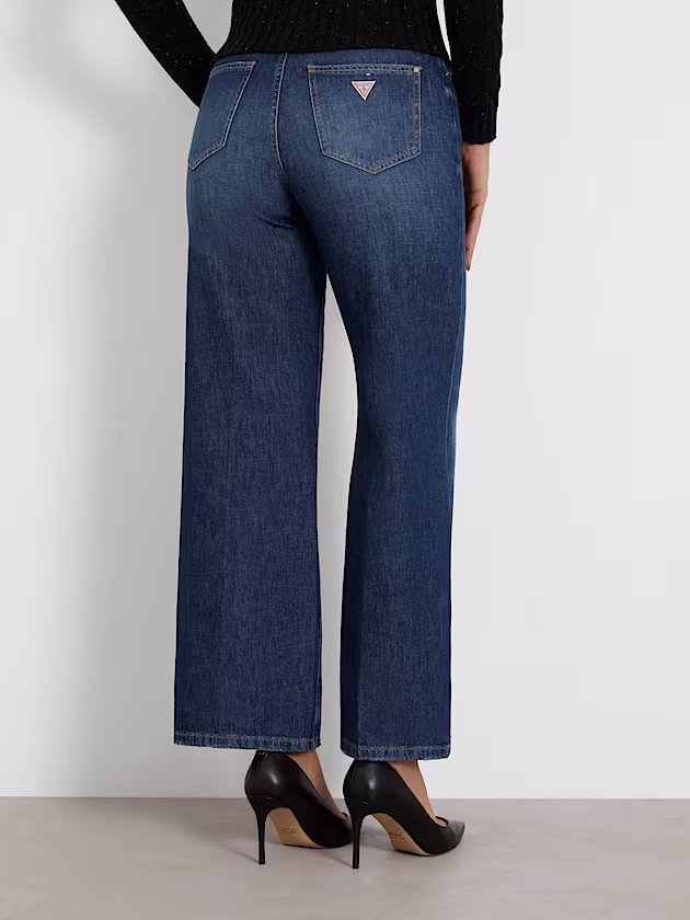 Wide leg denim pant - GUESS