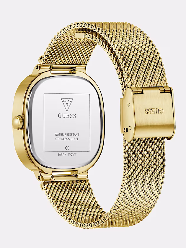 Analogue watch in recycled steel 32 mm - GUESS