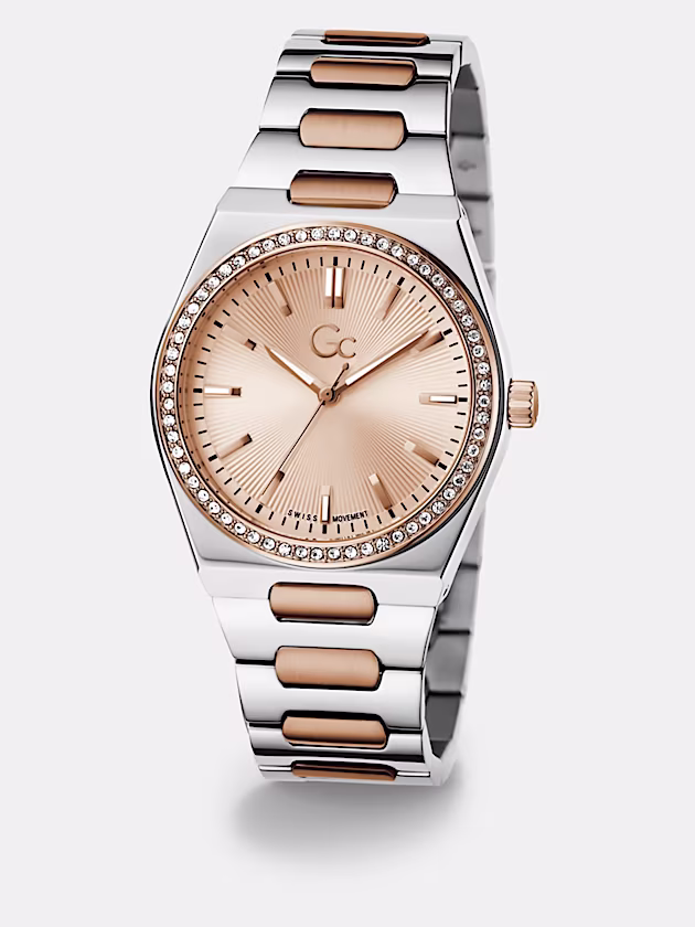 Gc steel analogue watch - GUESS